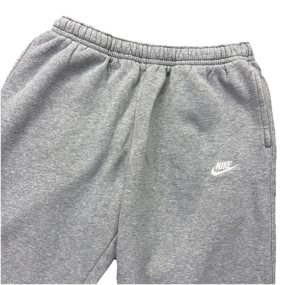 Nike Sportswear Club Fleece Joggers Pants Mens Large Gray Sweatpants BV2671-063